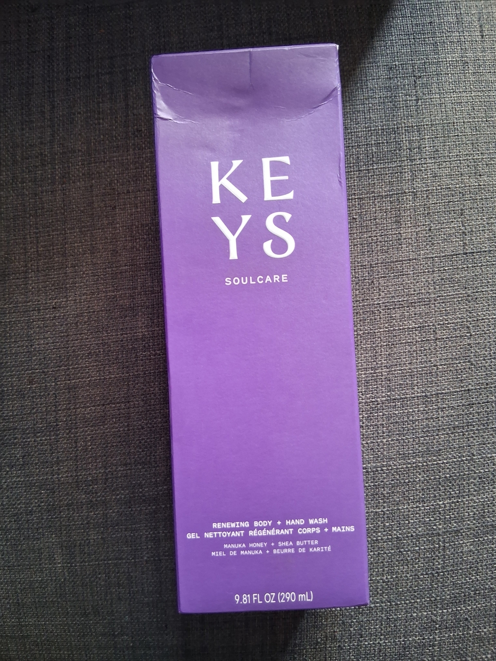 NEW SEALED Keys Soulcare Renewing Body + Hand Wash BNIB